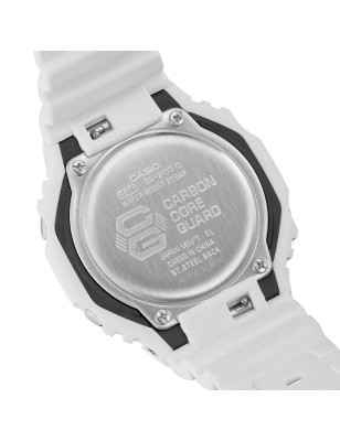 OROLOGIO BIANCO TONE ON TONE UOMO CASIO G-SHOCK GA-2100-7A7ER CASIO