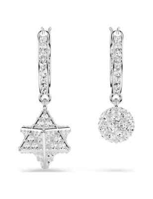 ORECCHINI PENDENTI STELLA E SFERA DONNA SWAROVSKI 