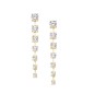 ORECCHINI PENDENTI ZIRCONI ORO DONNA AMEN DIAMOND ORECCHINI PENDENTI ZIRCONI ORO DONNA AMEN DIAMOND