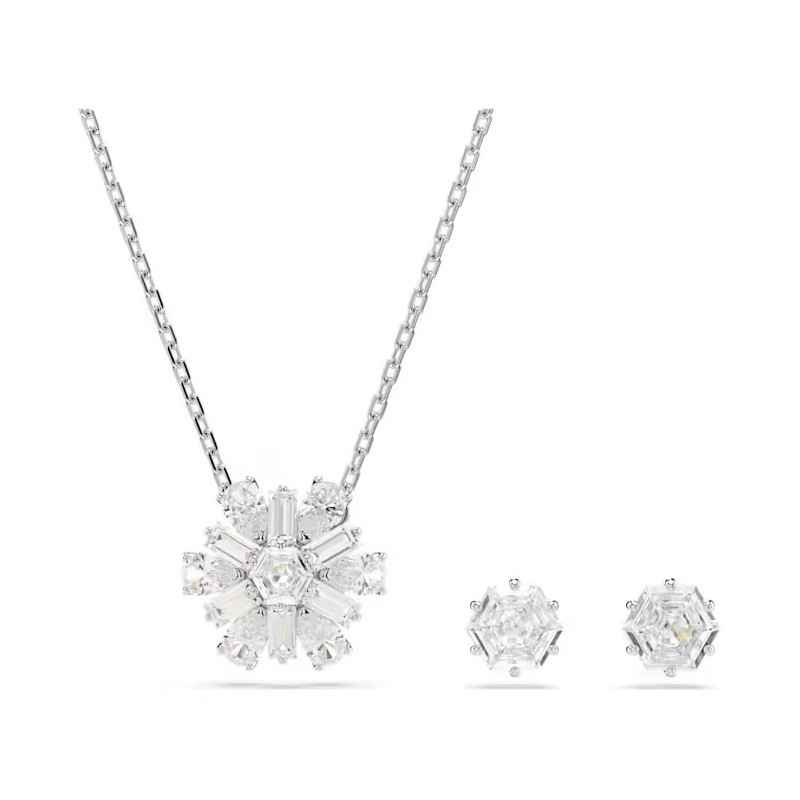 SET IDYLLIA FIOCCO DI NEVE DONNA SWAROVSKI 