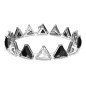 BRACCIALE ORTYX TAGLIO TRIANGOLO NERO DONNA SWAROVSKI BRACCIALE ORTYX TAGLIO TRIANGOLO NERO DONNA SWAROVSKI