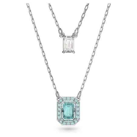 COLLANA A FILI FISSI VERDE DONNA SWAROVSKI MILLENIA