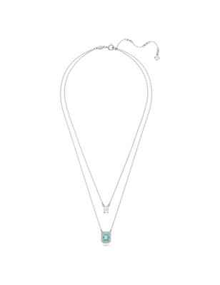 COLLANA A FILI FISSI VERDE DONNA SWAROVSKI MILLENIA 5640557 SWAROVSKI
