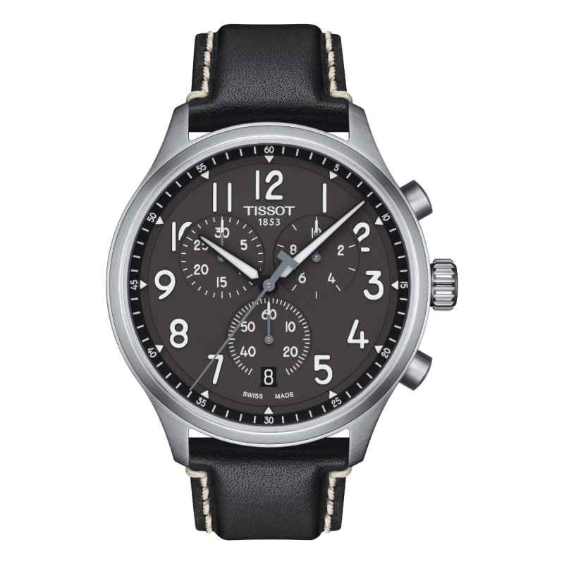 OROLOGIO NERO PELLE UOMO TISSOT CHRONO XL OROLOGIO NERO PELLE UOMO TISSOT CHRONO XL