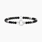 BRACCIALE AGATA NERA STRIATA MAMANONMAMA DONNA KIDULT BRACCIALE AGATA NERA STRIATA MAMANONMAMA DONNA KIDULT