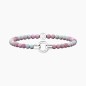 BRACCIALE AGATA ROSA STRIATA MAMANONMAMA DONNA KIDULT BRACCIALE AGATA ROSA STRIATA MAMANONMAMA DONNA KIDULT