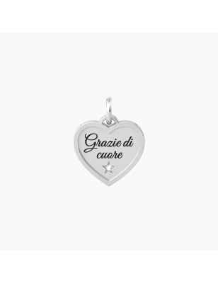 CIONDOLO CUORE GRAZIE DONNA KIDULT  741037 KIDULT
