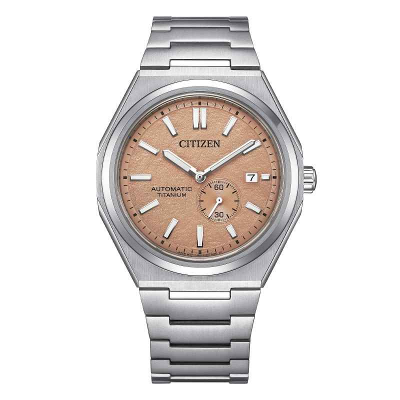 OROLOGIO MECCANICO SALMON UOMO CITIZEN SUPER TITANIUM OROLOGIO MECCANICO SALMON UOMO CITIZEN SUPER TITANIUM