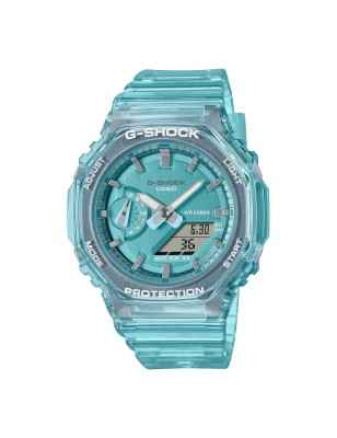 OROLOGIO TRASLUCIDO AZZURRO UOMO CASIO G-SHOCK GMA-S2100SK-2AER CASIO