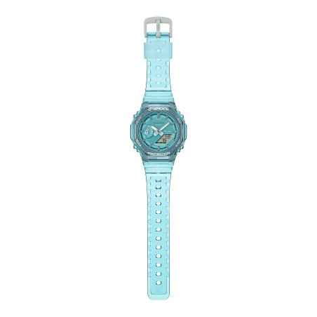 OROLOGIO TRASLUCIDO AZZURRO UOMO CASIO G-SHOCK