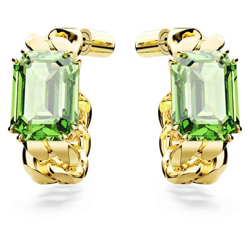 ORECCHINI A CERCHIO MILLENIA VERDE DONNA SWAROVSKI ORECCHINI A CERCHIO MILLENIA VERDE DONNA SWAROVSKI