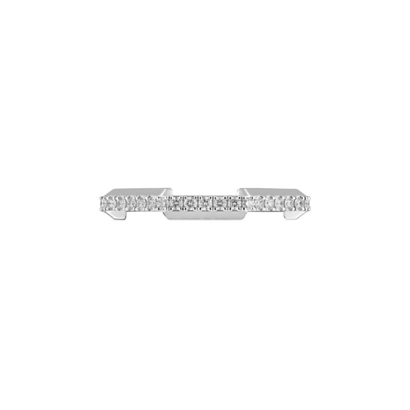 ANELLO CON DIAMANTI IN ORO BIANCO 14 DONNA GUCCI LINK TO LOVE ANELLO CON DIAMANTI IN ORO BIANCO 14 DONNA GUCCI LINK TO LOVE