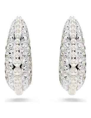 ORECCHINI SUBLIMA CRYSTAL PEARL RODIO DONNA SWAROVSKI  5692107 SWAROVSKI