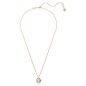 COLLANA PENDENTE DEXTERA TAGLIO ROUND ORO ROSA  SWAROVSKI 