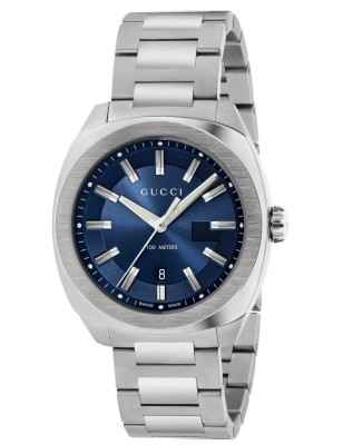 OROLOGIO GG2570 41MM BLU ACCIAIO UOMO GUCCI G-TIMELESS YA142303 GUCCI