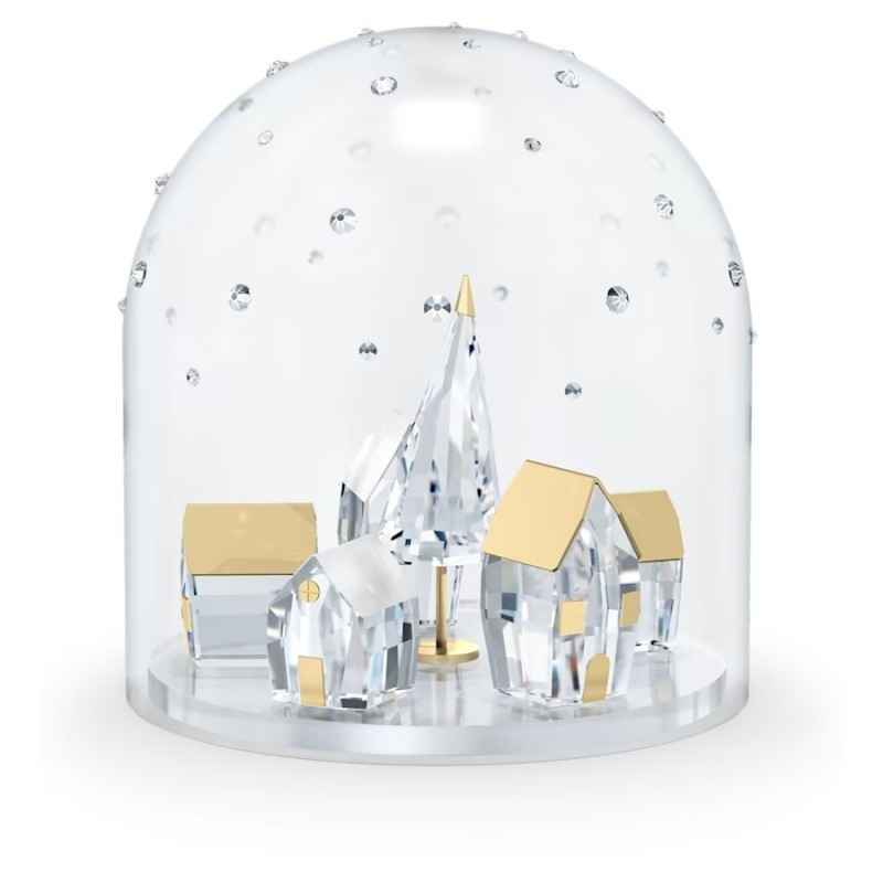CAMPANA DI VETRO VILLAGGIO INVERNALE SWAROVSKI CAMPANA DI VETRO VILLAGGIO INVERNALE SWAROVSKI
