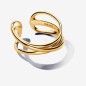 ANELLO TRIPLA LINEA SINUOSA MIS.52 DONNA PANDORA ANELLO TRIPLA LINEA SINUOSA MIS.52 DONNA PANDORA