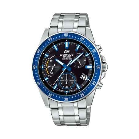 OROLOGIO CRONOGRAFO NERO BLU UOMO CASIO EDIFICE EFV-540D-1A2VUEF CASIO