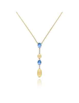 COLLANA BLU DONNA NANIS DANCING IN THE RAIN AZURE CS16-597 NANIS