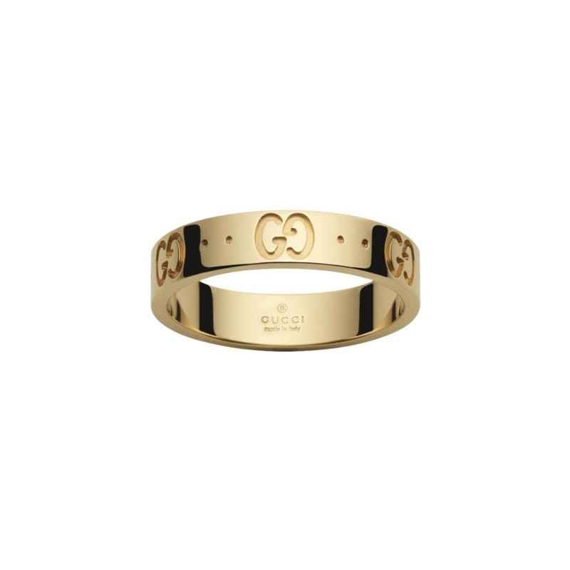 ANELLO ORO GIALLO 18 CARATI 14 DONNA GUCCI ICON ANELLO ORO GIALLO 18 CARATI 14 DONNA GUCCI ICON