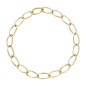 COLLANA HOOP IN ACCIAIO COLOR ORO DONNA BREIL COLLANA HOOP IN ACCIAIO COLOR ORO DONNA BREIL