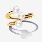 ANELLO TRIPLA FASCIA CON PERLE MIS.56 DONNA PANDORA ANELLO TRIPLA FASCIA CON PERLE MIS.56 DONNA PANDORA