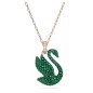 COLLANA PENDENTE CIGNO VERDE DONNA SWAROVSKI COLLANA PENDENTE CIGNO VERDE DONNA SWAROVSKI