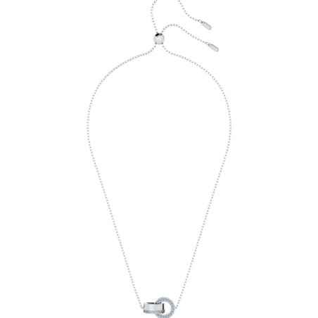 COLLANA PENDENTE DEXTERA ANELLO CONCATENATO BLU DONNA SWAROVSKI  5663504 SWAROVSKI