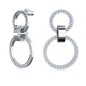 ORECCHINI CERCHI DONNA SWAROVSKI DEXTERA ORECCHINI CERCHI DONNA SWAROVSKI DEXTERA