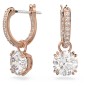ORECCHINI PENDENTI TAGLIO TONDO DONNA SWAROVSKI STILLA