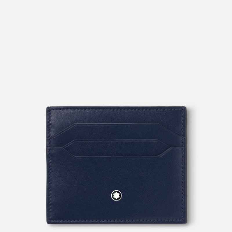 PORTA CARTE DI CREDITO BLU UOMO MONTBLANC MEISTERSTUCK PORTA CARTE DI CREDITO BLU UOMO MONTBLANC MEISTERSTUCK