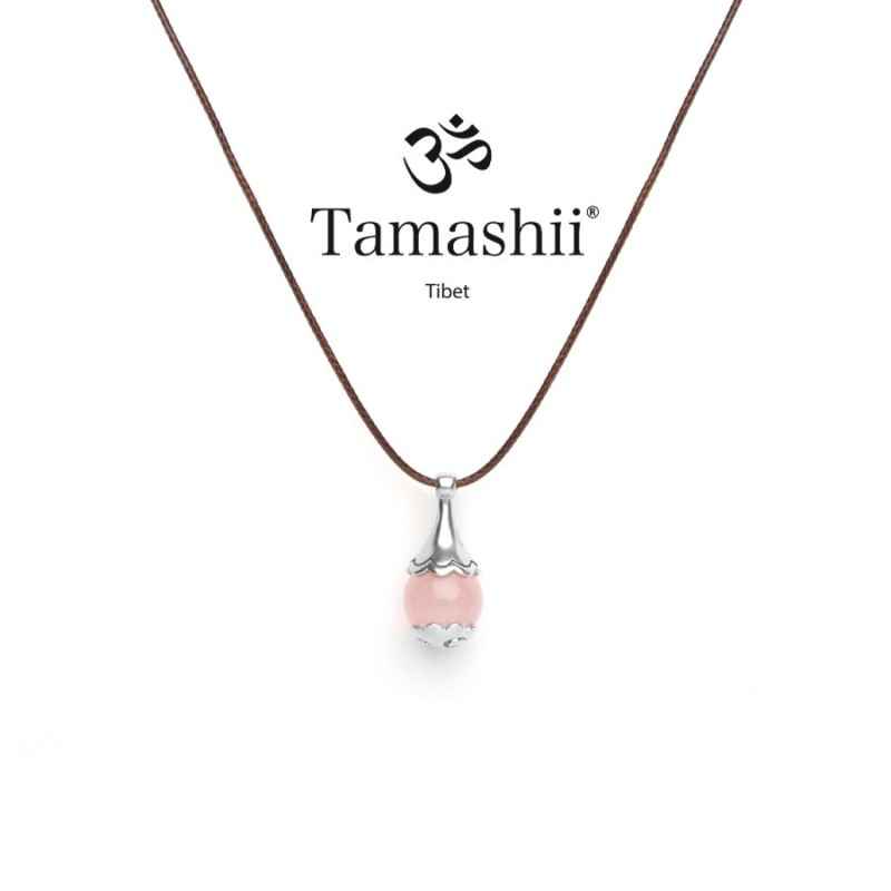 COLLANA GIADA ROSA DONNA TAMASHII EAR-DROPS