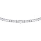 BRACCIALE TENNIS ZIRCONI BIANCHI CUORE CENTRALE MORELLATO