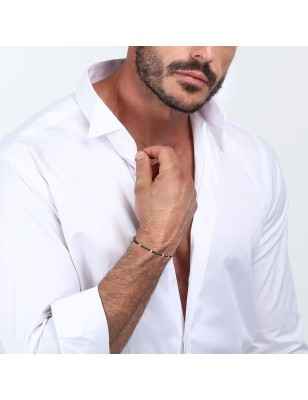 BRACCIALE TENNIS ZIRCONI NERI E BIANCHI UOMO MORELLATO  SATT10 MORELLATO