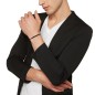 BRACCIALE ACCIAIO NERO LIGHT ROW UOMO BREIL BRACCIALE ACCIAIO NERO LIGHT ROW UOMO BREIL