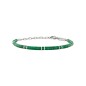 BRACCIALE CARVIN ACCIAIO E PIETRE VERDI UOMO BREIL BRACCIALE CARVIN ACCIAIO E PIETRE VERDI UOMO BREIL
