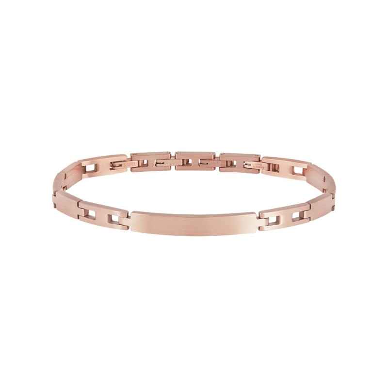 BRACCIALE LANE IN ACCIAIO IP ROSE UOMO BREIL BRACCIALE LANE IN ACCIAIO IP ROSE UOMO BREIL
