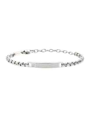 BRACCIALE IN ACCIAIO E CUBIC ZIRCONIA UOMO BREIL  TJ3224 BREIL