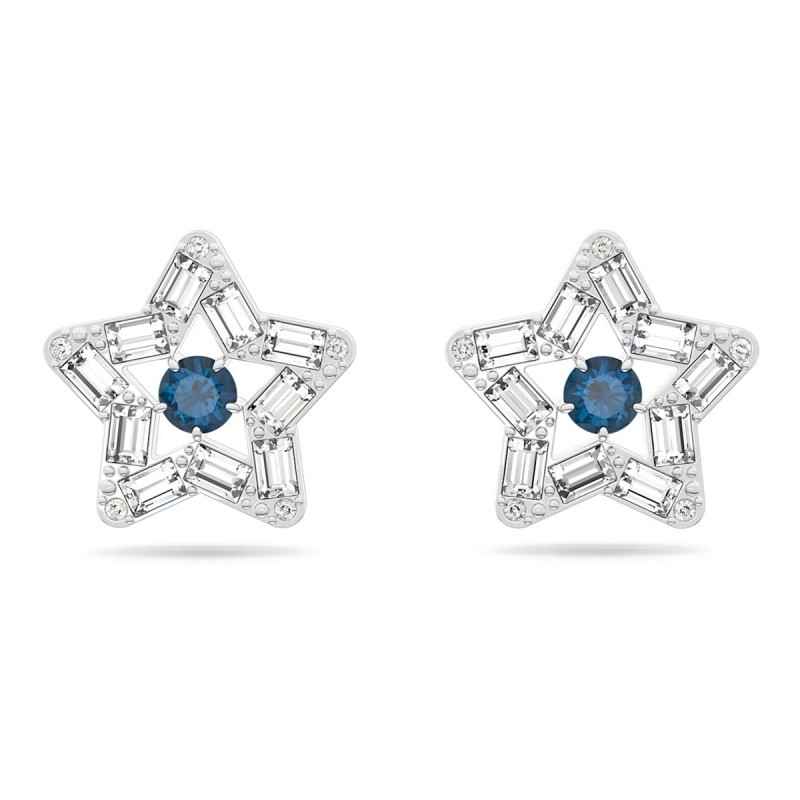 ORECCHINI STELLA CRISTALLO BLU DONNA SWAROVSKI ORECCHINI STELLA CRISTALLO BLU DONNA SWAROVSKI