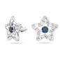 ORECCHINI STELLA CRISTALLO BLU DONNA SWAROVSKI ORECCHINI STELLA CRISTALLO BLU DONNA SWAROVSKI