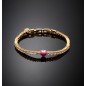 BRACCIALE TENNIS CHIARA FERRAGNI CUORICINO FUCSIA