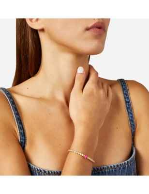 BRACCIALE TENNIS CHIARA FERRAGNI CUORICINO FUCSIA J19AWD08 CHIARA FERRAGNI