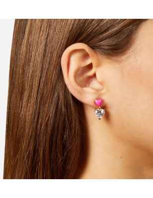 ORECCHINI PENDENTI FUCSIA CHIARA FERRAGNI CUORICINO J19AWD03 CHIARA FERRAGNI