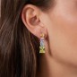 ORECCHINI PENDENTI MULTICOLOR CHIARA FERRAGNI PRINCESS RAINBOW
