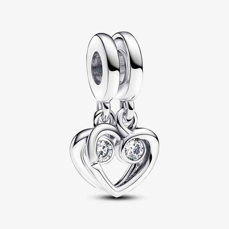 CHARM PENDENTE FOREVER & ALWAYS DIVISIBILE PANDORA CHARM PENDENTE FOREVER & ALWAYS DIVISIBILE PANDORA
