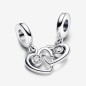 CHARM PENDENTE FOREVER & ALWAYS DIVISIBILE PANDORA CHARM PENDENTE FOREVER & ALWAYS DIVISIBILE PANDORA