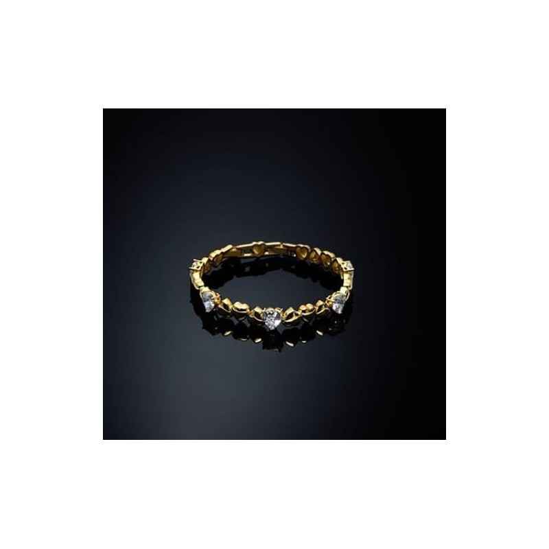 BRACCIALE RIGIDO GOLD E ZIRCONI BIANCHI DONNA CHIARA FERRAGNI 