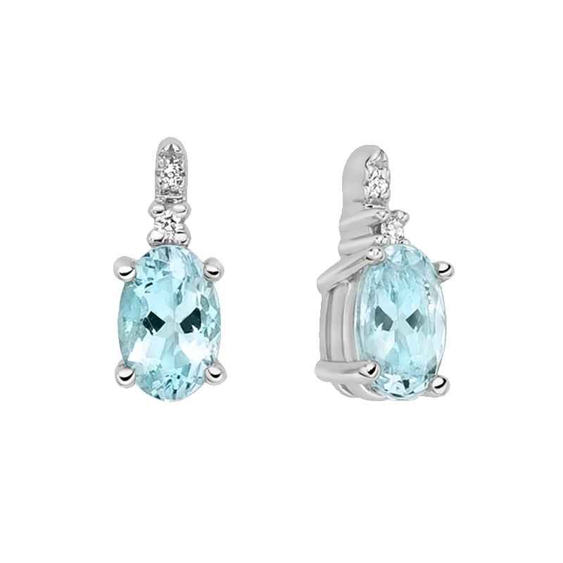 ORECCHINI ACQUAMARINE E DIAMANTI DONNA MILUNA LE GEMME ORECCHINI ACQUAMARINE E DIAMANTI DONNA MILUNA LE GEMME
