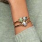 BRACCIALE BANGLE PLACCATO ORO M DONNA TROLLBEADS BRACCIALE BANGLE PLACCATO ORO M DONNA TROLLBEADS