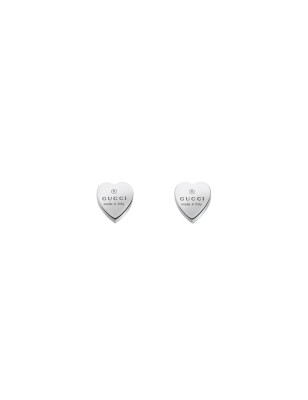 ORECCHINI CUORE IN ARGENTO DONNA GUCCI TRADEMARK